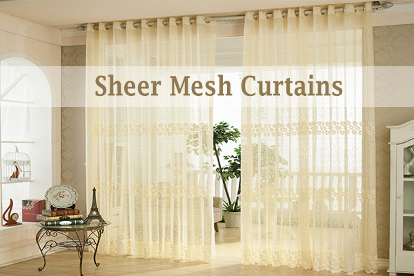 Sheer Mesh Curtains-sadguru facility services - professional cleaning services